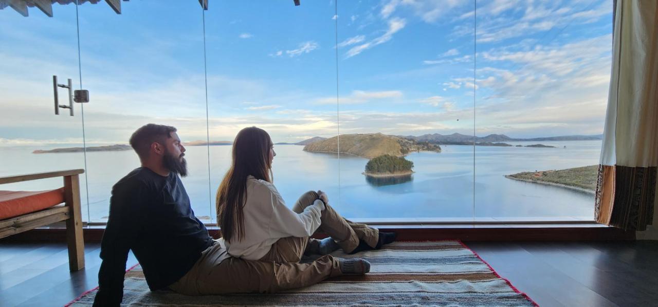 Inti Illimani Lodge Comunidad Yumani 외부 사진